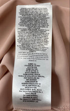 Load image into Gallery viewer, Guess Womens Pink Roll Tab Sleeve Chain V-Neck Button Front Blouse Top Size M