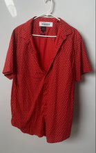 Load image into Gallery viewer, Armani Exchange Mens Orange Short Sleeve Collared Button-Up Shirt Size XXL