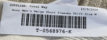 Load image into Gallery viewer, Hugo Boss Mens Beige Short Sleeves Round Neck Pullover T-Shirt Size Medium