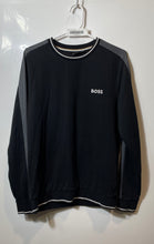 Load image into Gallery viewer, Hugo Boss Mens Multicolor Long Sleeve Crew Neck Pullover Sweatshirt Size Small