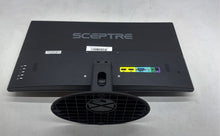 Load image into Gallery viewer, Sceptre Model F24 Black Widescreen LCD Screen Game Monitor Not Tested