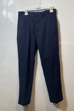 Load image into Gallery viewer, Polo Ralph Lauren Mens Blue Flat Front Stretch Classic Fit Chino Pants Sz 30/30