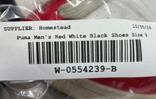 Load image into Gallery viewer, Puma Mens Rebound LayUp SL 369573-14 Red White Black Sneaker Shoes Size 9