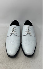 Load image into Gallery viewer, Bolano Mens Bandit White Square Toe Lace-Up Oxford Dress Shoes Size 10
