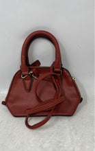 Load image into Gallery viewer, Steve Madden Womens Brown Leather Inner Divider Top Handle Satchel Bag