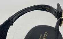 Load image into Gallery viewer, Cole Haan Womens Mikaela Black Stitchlite Open Toe Slingback Sandals Size 7B