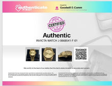 Load image into Gallery viewer, Authentic Invicta Women's Gold-Tone Watch