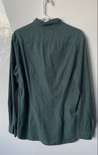 Load image into Gallery viewer, Tommy Hilfiger Mens Green Printed Cotton Long Sleeve Button-Up Shirt Size Large