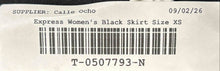 Load image into Gallery viewer, Express Womens Black Pull-On Stretch Straight & Pencil Skirt Size XS