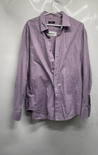 Load image into Gallery viewer, Hugo Boss Mens Purple Cotton Long Sleeve Collared Slim Fit Button-Up Shirt Sz XL