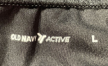 Load image into Gallery viewer, Old Navy Womens Go-Dry Black Elastic Waist Straight Leg Track Pants Size L
