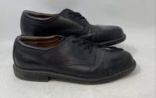 Load image into Gallery viewer, Dockers Mens Gordon Black Leather Cap Toe Oxford Dress Shoes Size 11.5M