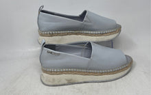 Load image into Gallery viewer, DKNY Womens Orza Light Blue Wedge Heel Slip-On Espadrille Sandals Size 8M