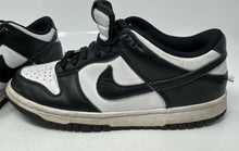Load image into Gallery viewer, Authentic Nike Boys Dunk Low Retro White Black Sneaker Shoes Size 7Y Stained