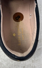 Load image into Gallery viewer, Kate Spade New York Womens Black Leather Round Toe Slip-On Sneaker Shoes Size 8