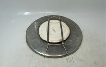 Load image into Gallery viewer, Farberware Silver-Tone Wrought Hammered Victorian Couple Ceramic Collector Plate