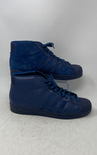 Load image into Gallery viewer, Adidas Mens Pro Model S85959 Blue Lace-Up Mid Top Sneakers Shoes Size 11