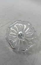 Load image into Gallery viewer, Studio Crystal By Godinger Clear Engraved Crystal Octagon Ring Holder With Box