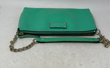 Load image into Gallery viewer, Kate Spade New York Womens Wellesley Green Leather Inner Pockets Shoulder Bag