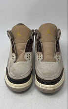 Load image into Gallery viewer, Nike Kids Air Jordan 3 Retro DM0967 Brown Suede Lace-Up Sneaker Shoes Size 6.5Y