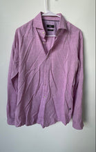 Load image into Gallery viewer, Hugo Boss Mens Pink Long Sleeve Collared Slim Fit Button-Up Shirt Size XL