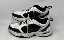 Load image into Gallery viewer, Nike Mens Air Monarch IV White Red Black Low Top Lace-Up Sneaker Shoes Size 12