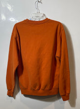 Load image into Gallery viewer, Champion Mens Orange Reverse Weave Long Sleeve Pullover Sweatshirt Size Medium