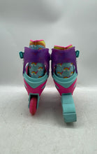 Load image into Gallery viewer, Roller Derby Girls Multicolor Ratchet Buckle Inline Skates Size J12-2