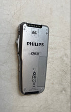 Load image into Gallery viewer, Philips LFH9600 Silver DSS Pro Pocket Memo Digital Voice Recorder Untested