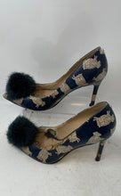 Load image into Gallery viewer, Sam Edelman Womens Haroldson Navy Blue Beige Stiletto Pump Heels Size 8.5