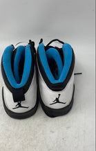 Load image into Gallery viewer, Nike Kids Jordan 10 Retro 310806-106 White & Blue Sneaker Shoes Size 6.5