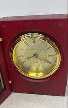 Load image into Gallery viewer, Stuart Austin Philander Smith College Desk Clock In Open Case Not Tested