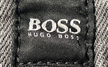 Load image into Gallery viewer, Hugo Boss Mens Gray Denim Medium Wash Mid-Rise Straight Leg Jeans Size 32/32
