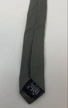 Load image into Gallery viewer, DKNY Mens Green Printed Silk Adjustable Formal Pointed Tie