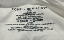 Load image into Gallery viewer, Tommy Hilfiger Mens White Cotton Short Sleeve Crew Neck Pullover T-Shirt Size S