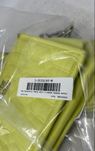 Load image into Gallery viewer, Steve Madden Womens Bniko Lime Green Quilted Faux Leather Zip Top Crossbody Bag