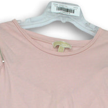 Load image into Gallery viewer, Michael Kors Womens Pink Short Sleeve Round Neck Pullover T-Shirt Size XL