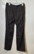 Load image into Gallery viewer, Banana Republic Womens Brown Harrison Flat Front Straight Leg Dress Pants Size 2
