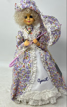 Load image into Gallery viewer, Brinn's Musical Calendar Miss April Dress Outfit Porcelain Collector Doll