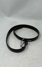 Load image into Gallery viewer, Vince Camuto Mens Black Faux Leather Adjustable Buckle Dress Belt Size 34/85