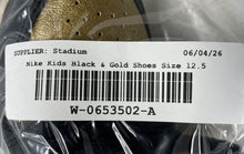 Load image into Gallery viewer, Nike Boys Air Jordan 1 Retro High OG Black Gold Sneaker Shoes Size 12.5C