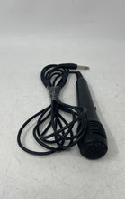 Load image into Gallery viewer, Black Wired Dynamic On/Off Switch Handheld Microphone Not Tested