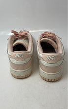 Load image into Gallery viewer, Nike Womens Dunk Low White Pink Leather Lace-Up Low Top Sneaker Shoes Size 9