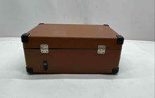 Load image into Gallery viewer, Crosley Model CR49-TA Brown Built-In-Speakers Turntable Record Player Not Tested