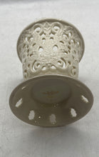 Load image into Gallery viewer, Lenox Beige Pierced Floral Design Handcrafted Decor Votive Tealight Candleholder
