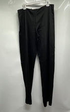 Load image into Gallery viewer, Zara Narciso Rodriguez Womens Black Side Zip Straight Leg Trouser Pants Size L