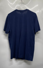 Load image into Gallery viewer, Express Mens Blue Short Sleeve Round Neck Pullover T-Shirt Size Medium