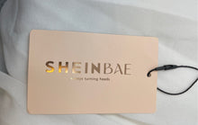Load image into Gallery viewer, SheinBae Womens White Long Bell Sleeve Ruffle Front Blouse Top Size 3XL With Tag