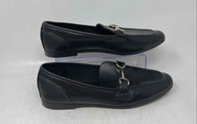 Load image into Gallery viewer, A New Day Womens Laurel Black Leather Slip-On Almond Toe Loafer Shoes Size 10