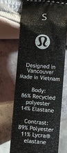 Load image into Gallery viewer, Lululemon Womens Gray Printed Elastic Waist Athletic Shorts Size Small